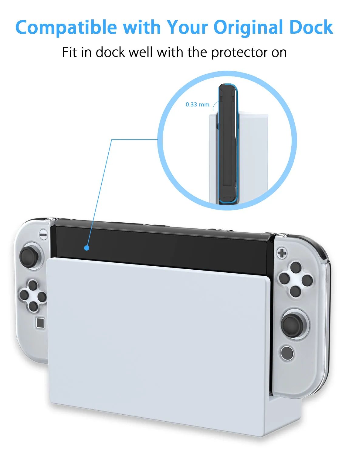 NexiGo Switch OLED opbergtas accessoireset EVA