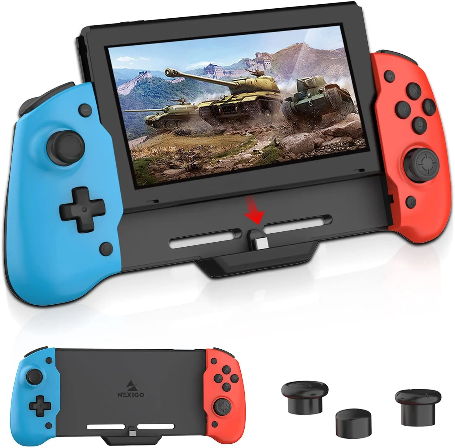 NexiGo Handheld Mode Controller Nintendo Switch