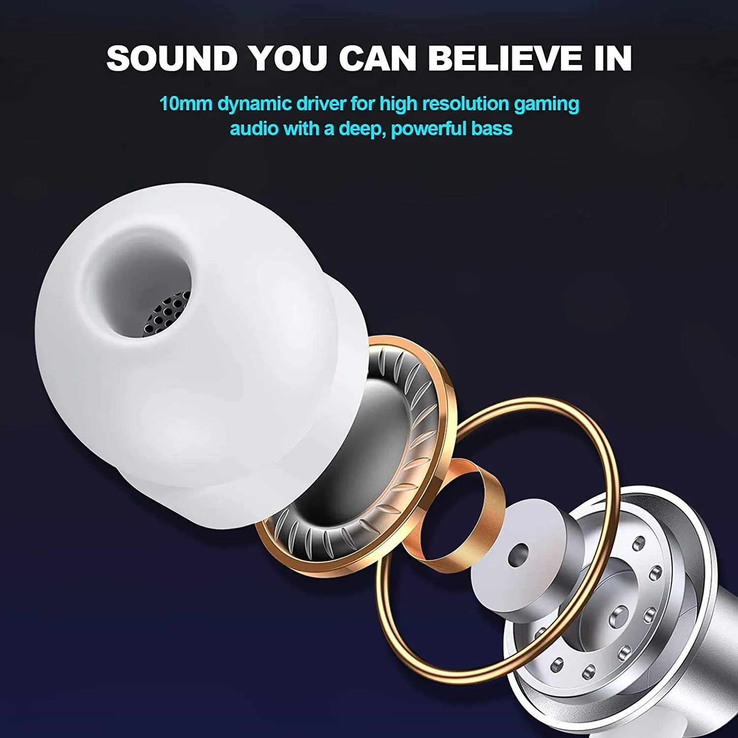 NexiGo S7 Oculus Quest 2 Set Lenscover Gaming Oordopjes