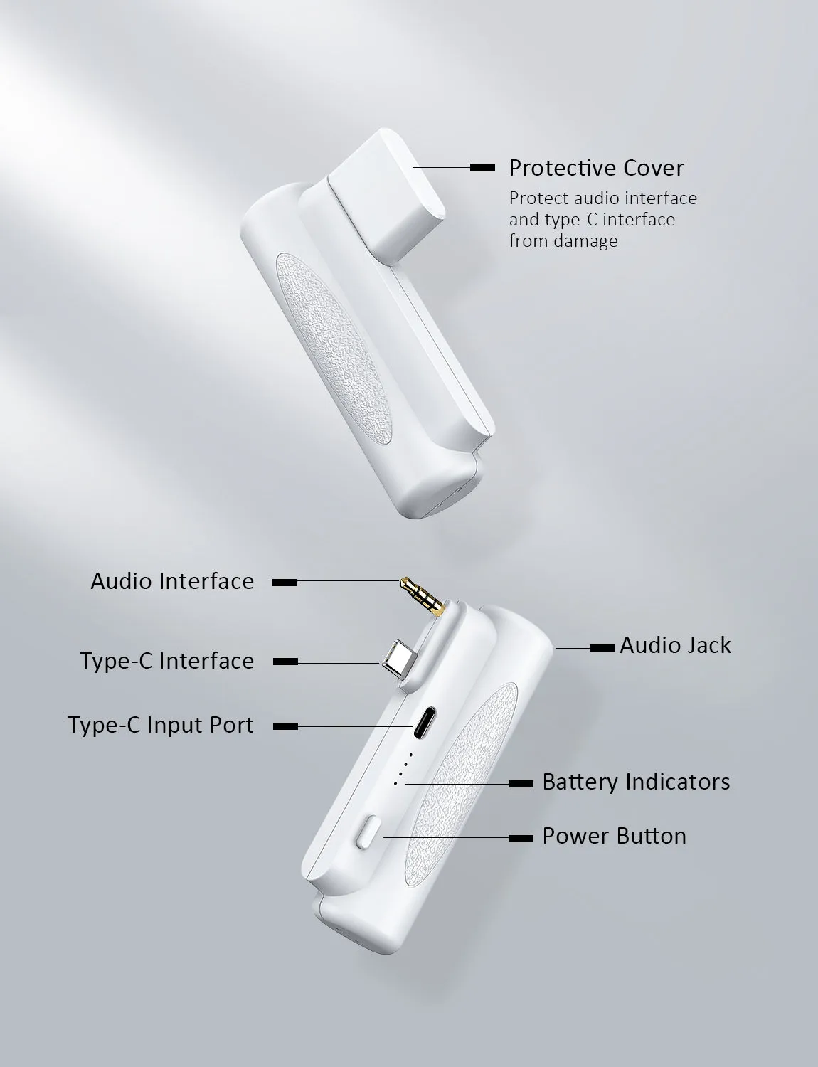 NexiGo S05 Quest 2 battery pack 4800mAh