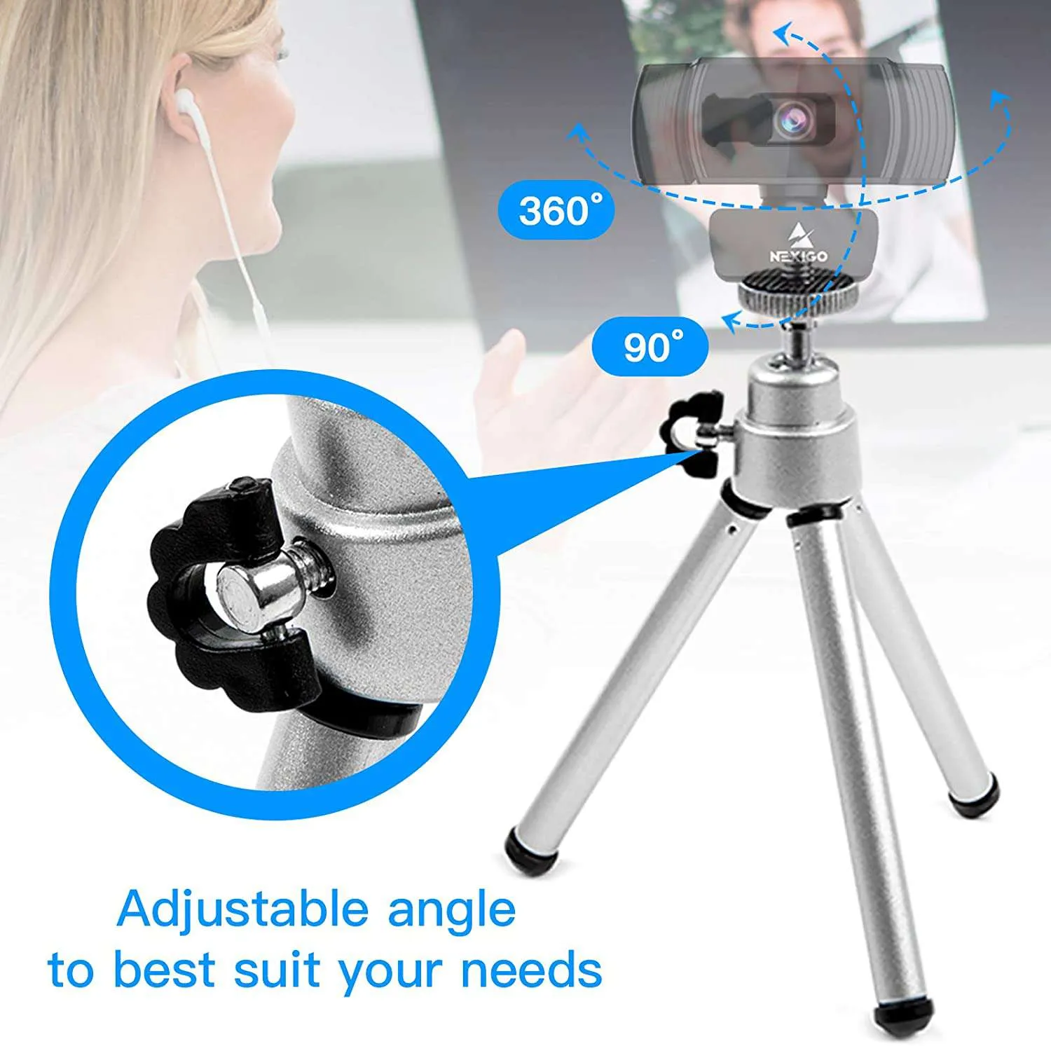 NexiGo Mini Tripod webcamstatief