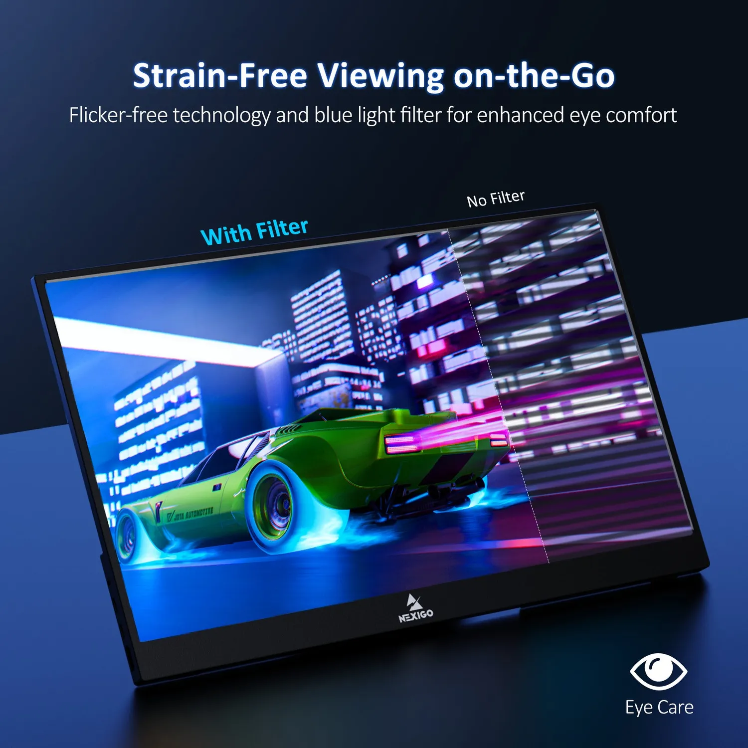 NexiGo NG17FGQ-S Portable Monitor 17.3 Inch 300Hz 1080p