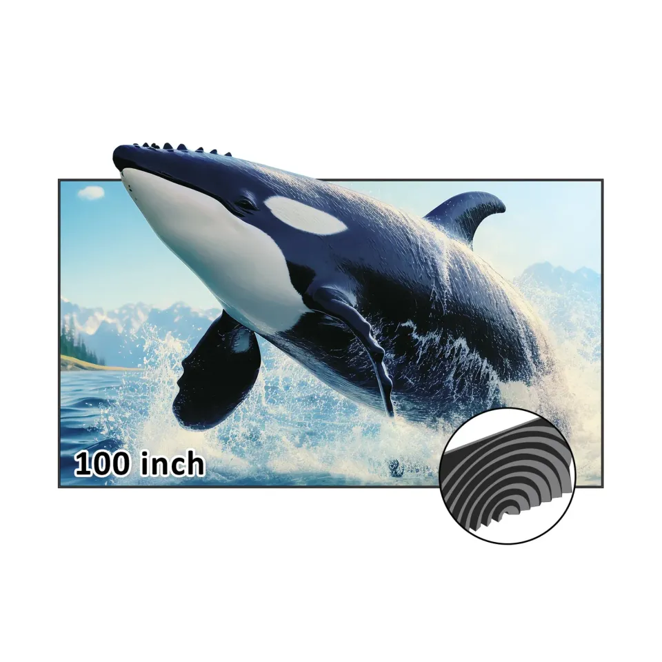 NexiGo 100'' ALR Fresnel projectiescherm UST
