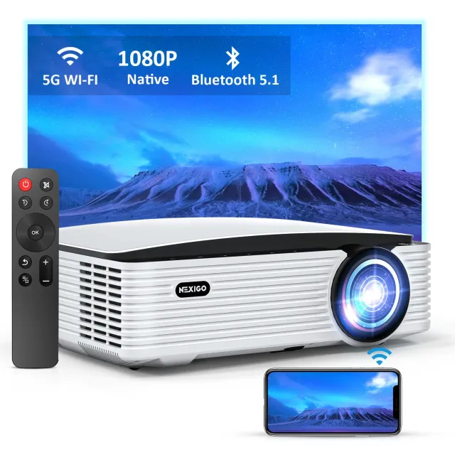 NexiGo PJ30 LCD-projector 1080p
