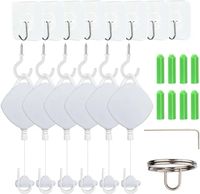 NexiGo VR-kabelmanagement 6 stuks plafondhouder