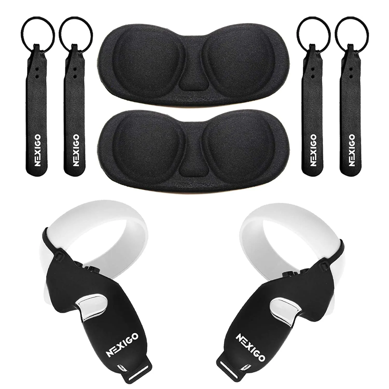 NexiGo Quest 2 controller- en lenshoezen set