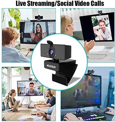 NexiGo N660 1080p webcam fixed focus