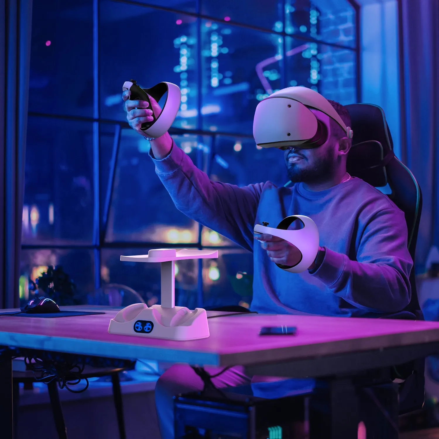 NexiGo Controller Charging Station laadstation voor PSVR2-controllers