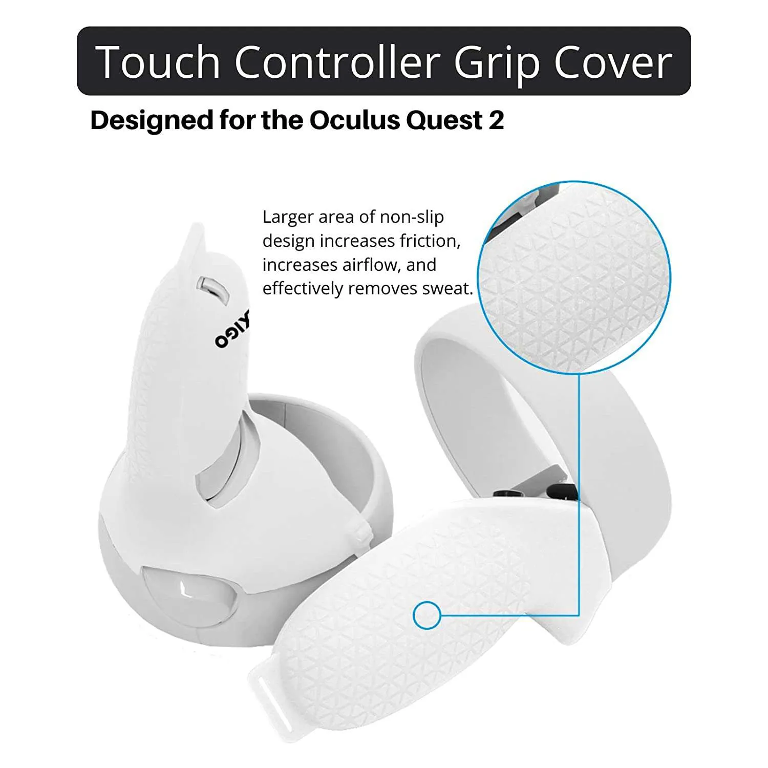 NexiGo Quest 2 controller- en lenshoezen set
