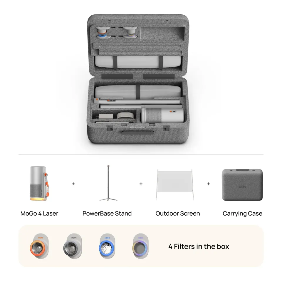 Xgimi MoGo 4 Laser Outdoor Collection beamer triple laser