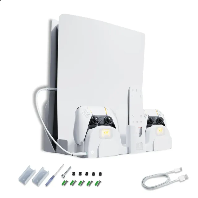 NexiGo PS5 Wall Mount muurbeugel met controllerlader