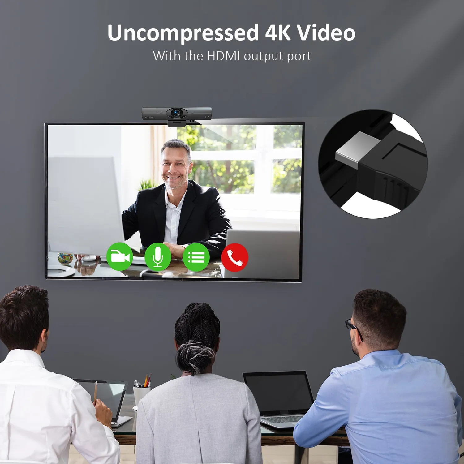 NexiGo Iris webcam 4K 60 fps
