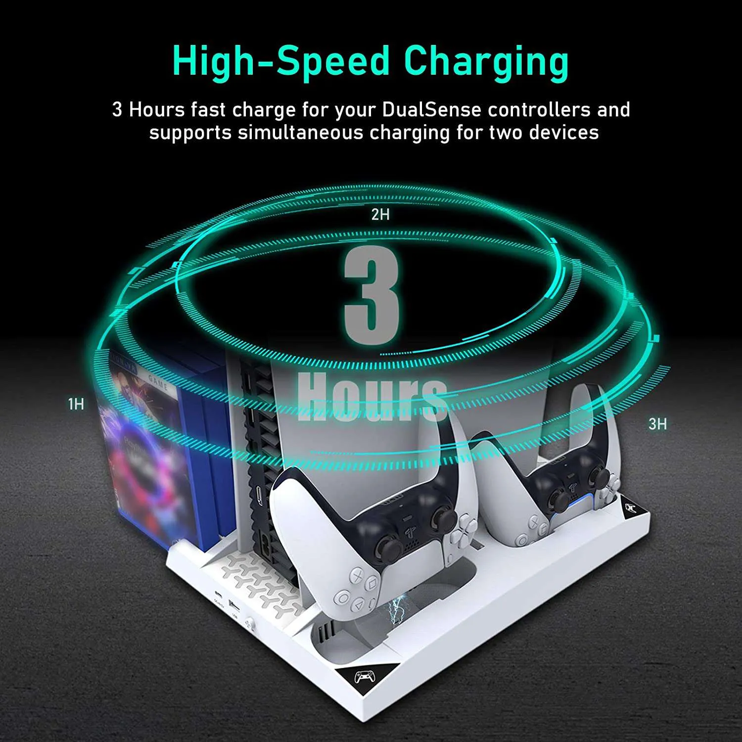 NexiGo PS5 Vertical Cooling Stand PS5-standaard