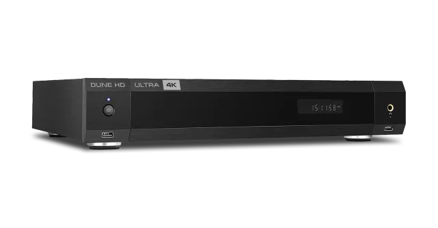 Dune HD Ultra 4K mediaspeler met XLR DAC