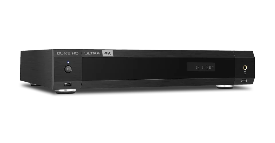 Dune HD Ultra 4K mediaspeler met XLR DAC