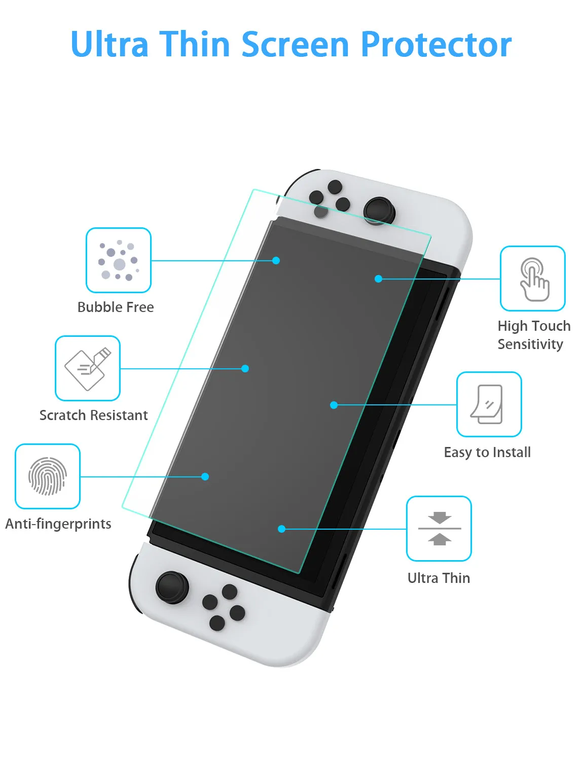 NexiGo Switch OLED draagtas accessoireset