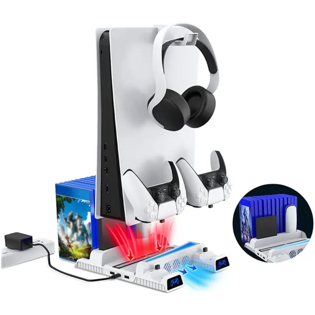 NexiGo PS5 verticale standaard headset RGB