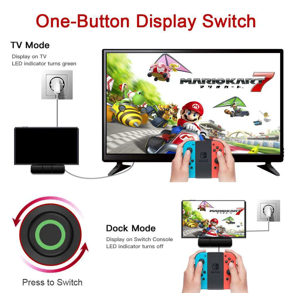 NexiGo Charging/HDMI Dock voor Nintendo Switch