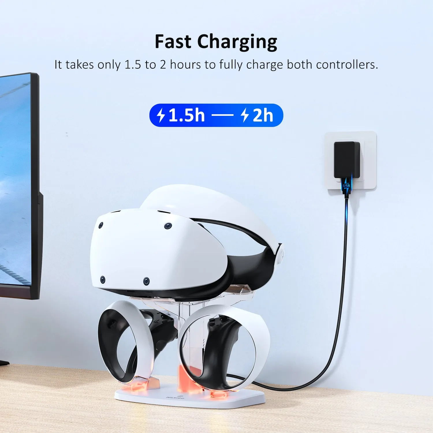 NexiGo Controller Charging Dock voor PSVR2