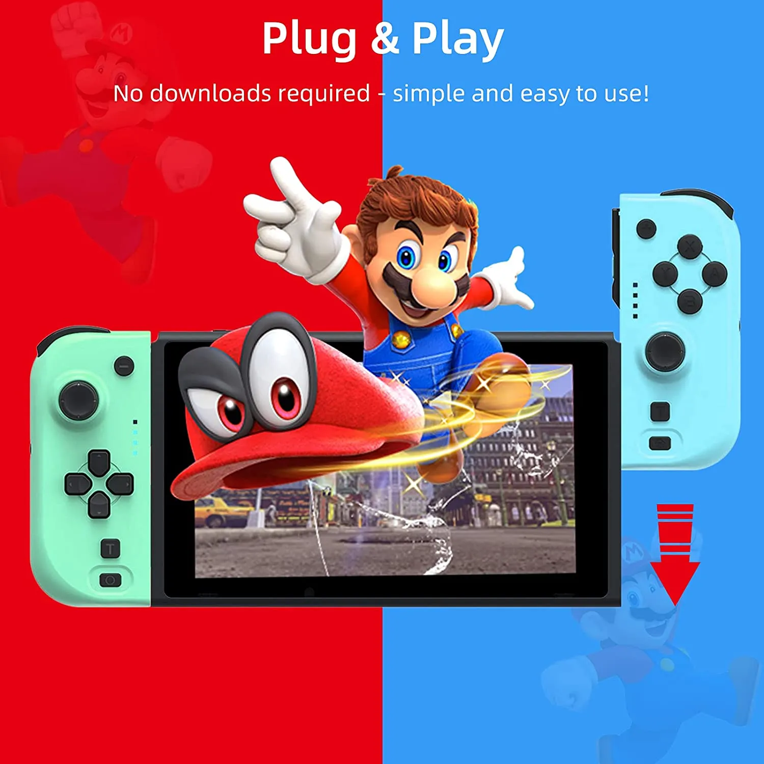 NexiGo Joypad Switch controller draadloos