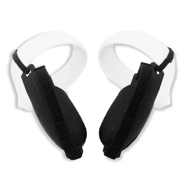 NexiGo Controller Grip Cover met straps voor Quest 2 zwart