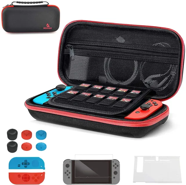 NexiGo draagtas accessoirekit Nintendo Switch
