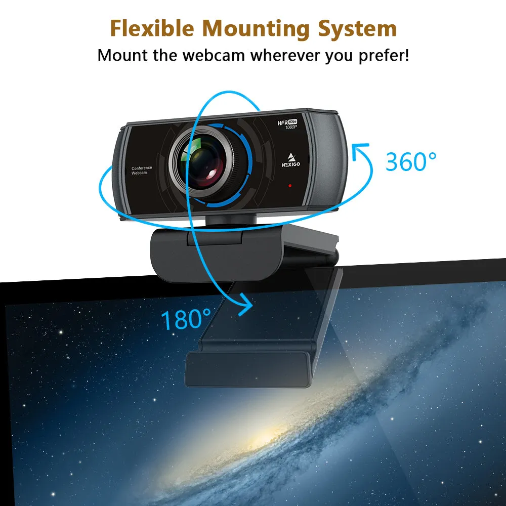 NexiGo N980P 60fps webcam 1080p