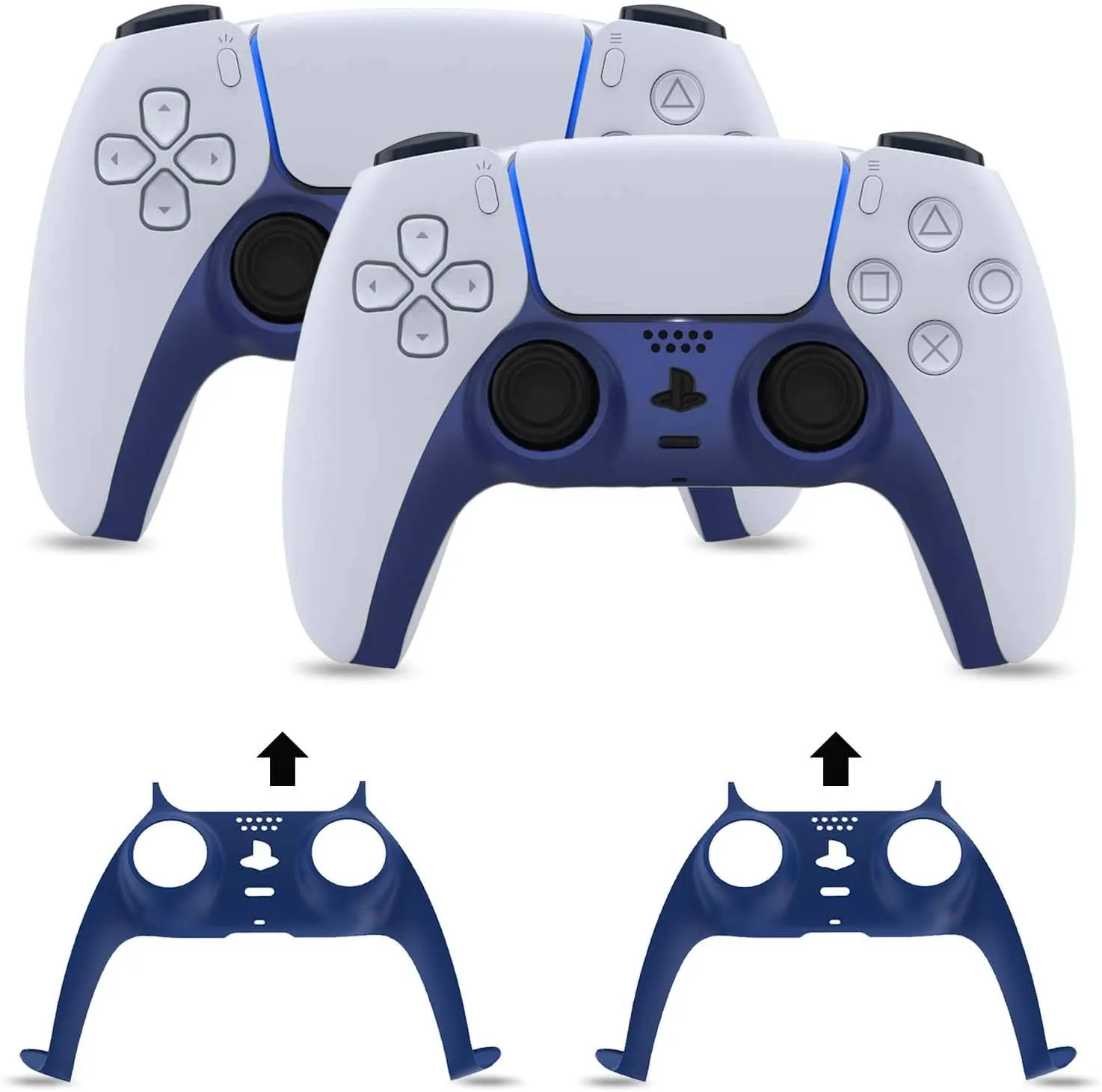 NexiGo PS5 Controller Faceplate covers 2-pack