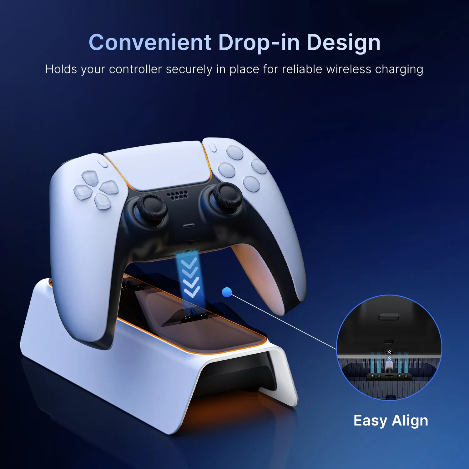 NexiGo Upgraded PS5 controllerlader