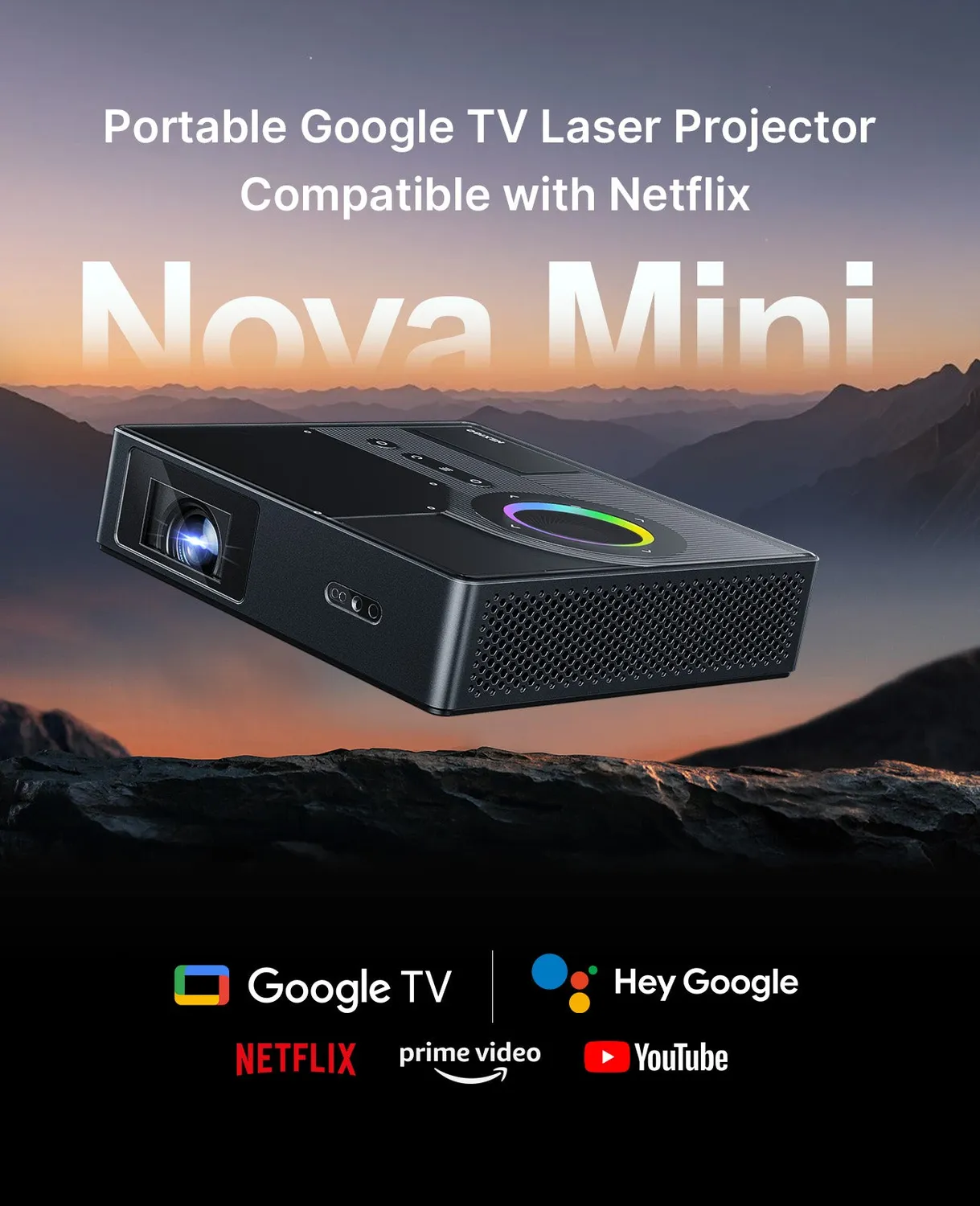 NexiGo Nova Mini Smart laserprojector