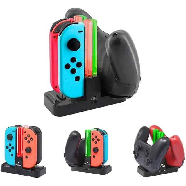 NexiGo Charging Dock oplaadstation voor Joy-Con en Pro Controller