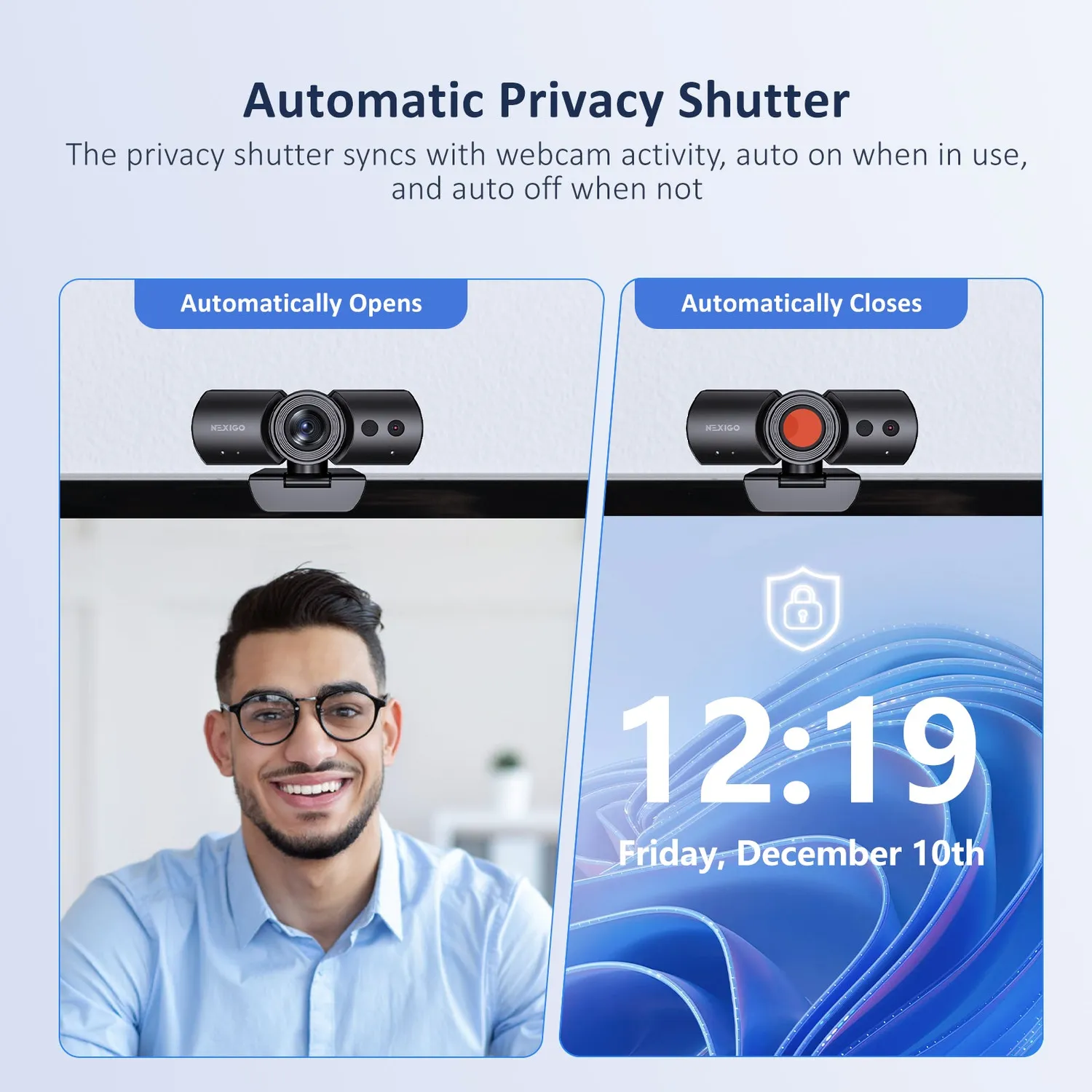 NexiGo HelloCam Pro webcam met Windows Hello