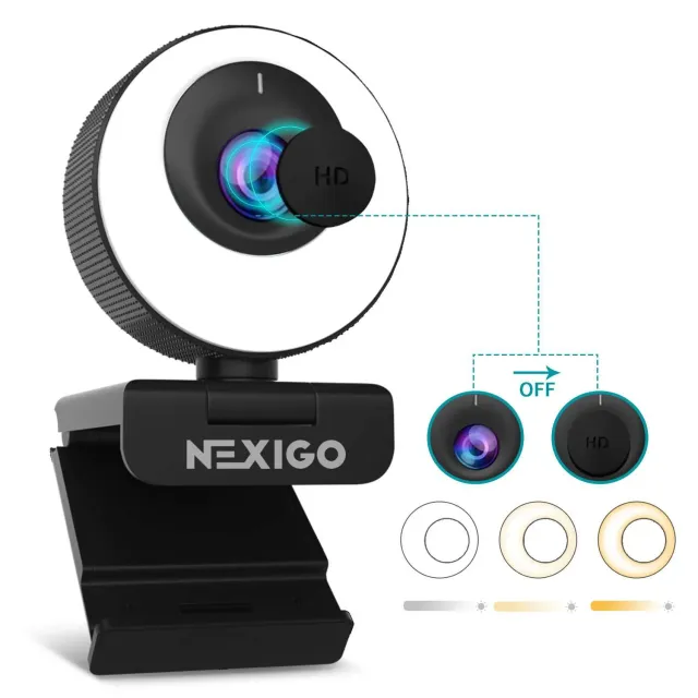 NexiGo N620E webcam 1080p 60fps met autofocus