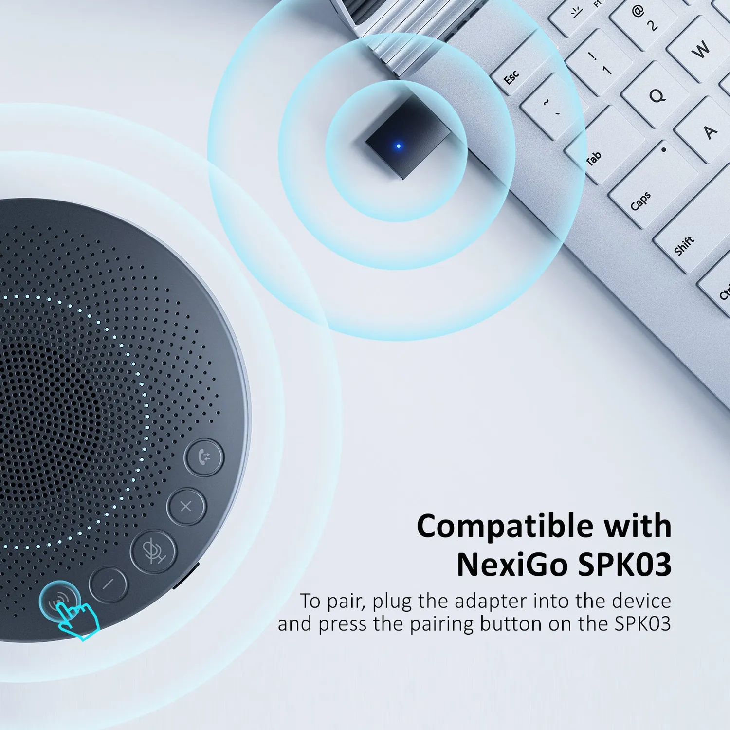 NexiGo SPK03 USB Bluetooth-adapter