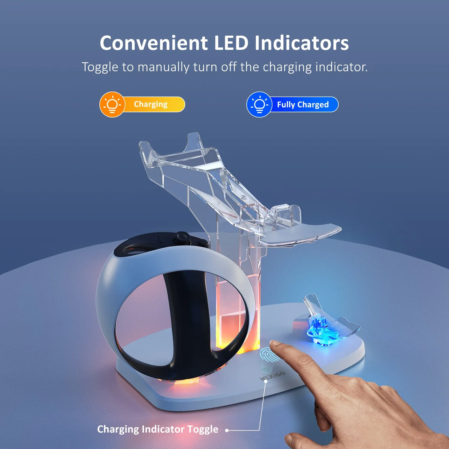 NexiGo Controller Charging Dock voor PSVR2