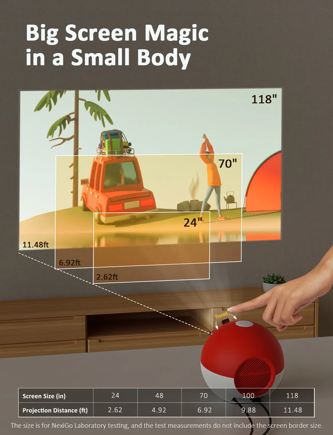 NexiGo PJ06 mini-projector