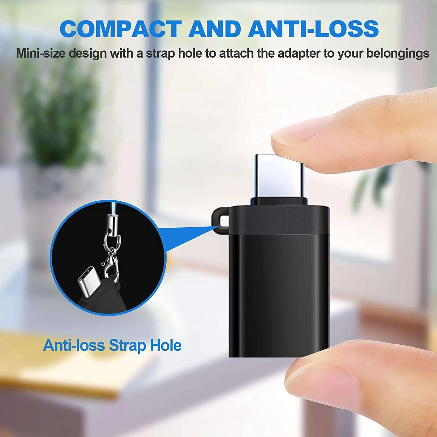NexiGo USB C naar A adapter USB 3.0