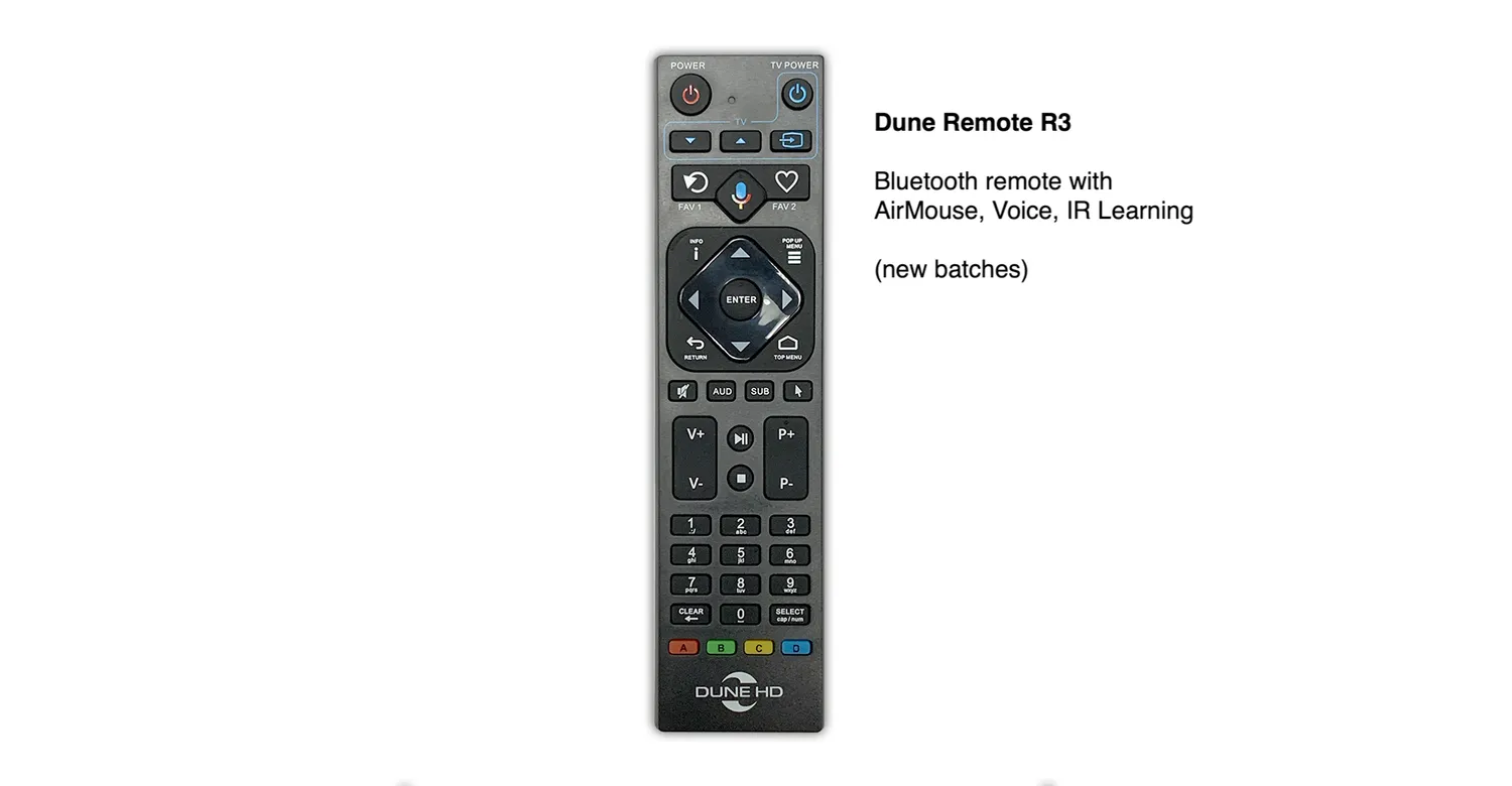 Dune HD Real Vision 4K Plus mediaspeler Dolby Vision 4GB
