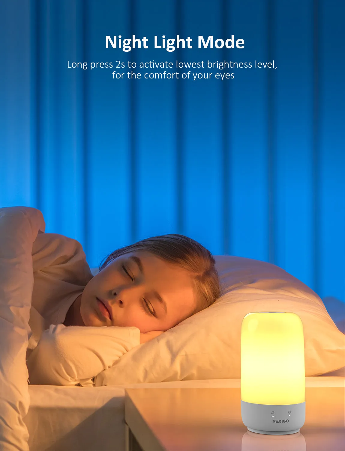 NexiGo LT01S Smart Tafellamp RGBW met Touchbediening