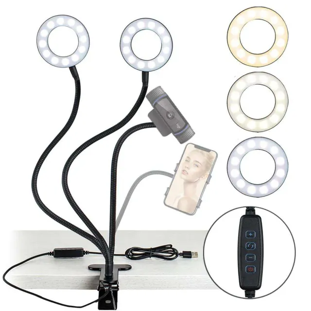 NexiGo 3.5 Inch Dual LED selfie-ringlamp