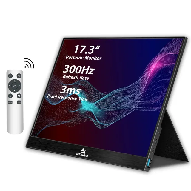 NexiGo NG17FGQ draagbare monitor 17,3 inch 300Hz