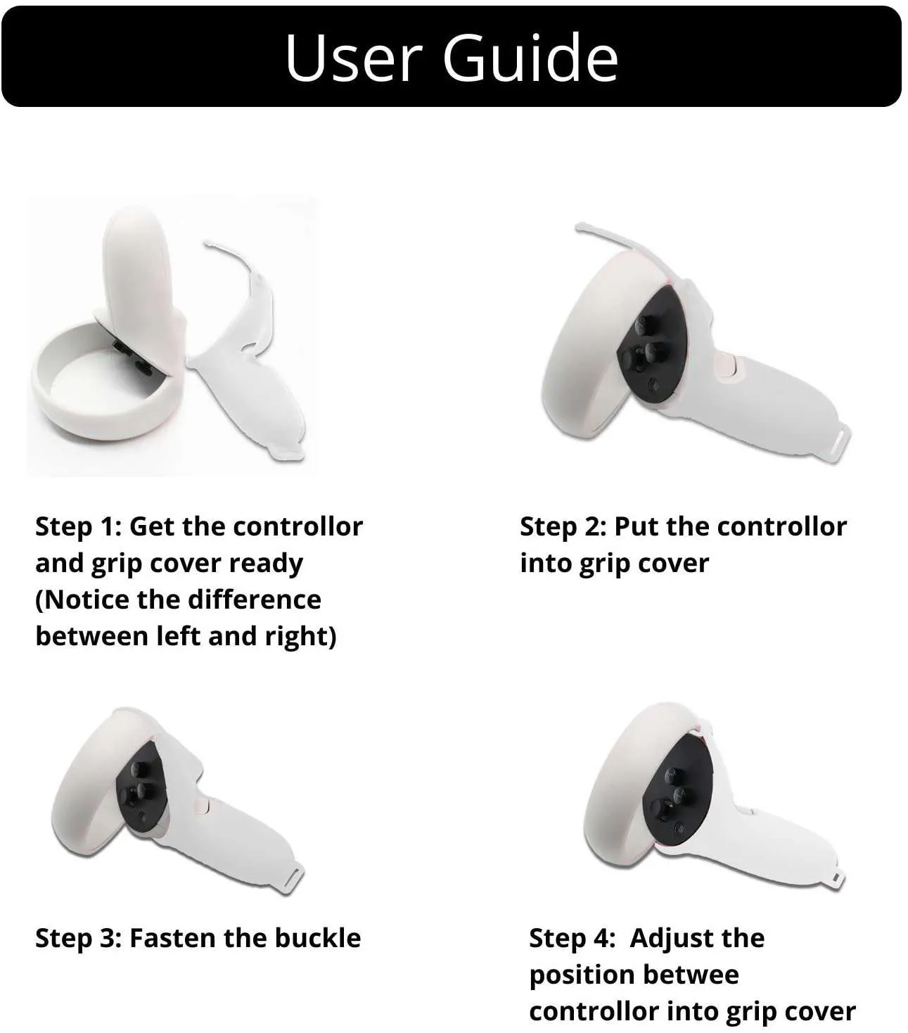 NexiGo grip cover Oculus Quest 2 controller antislip