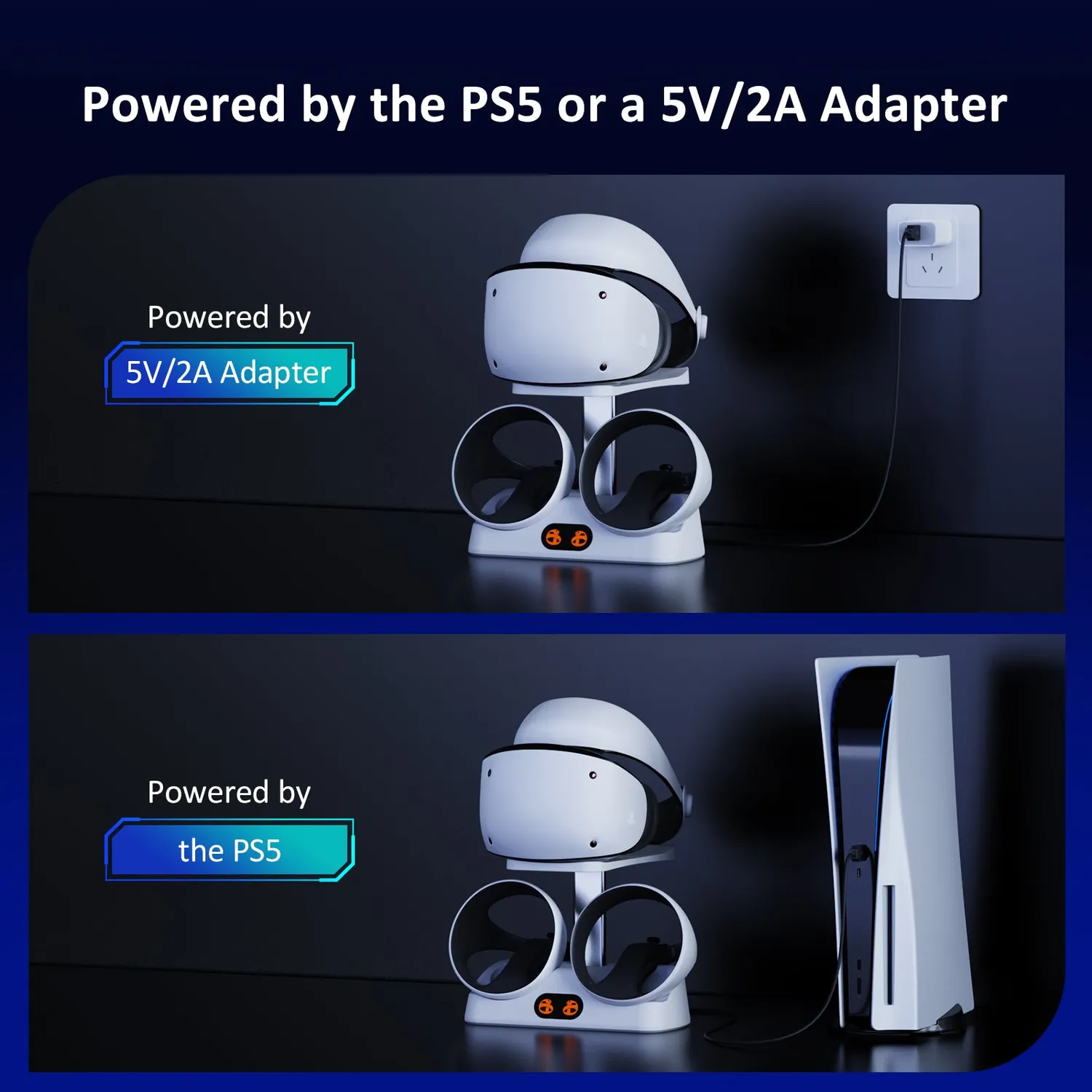 NexiGo Controller Charging Station laadstation voor PSVR2-controllers