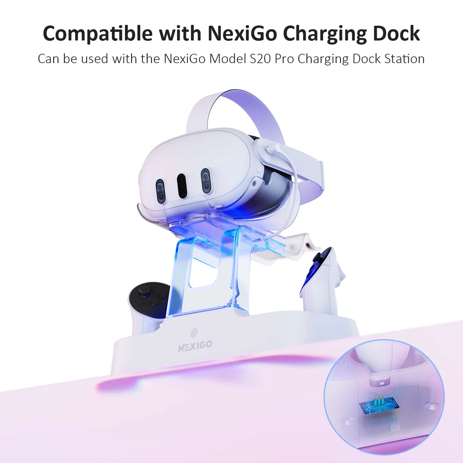 NexiGo Quest 3 batterijklep controller