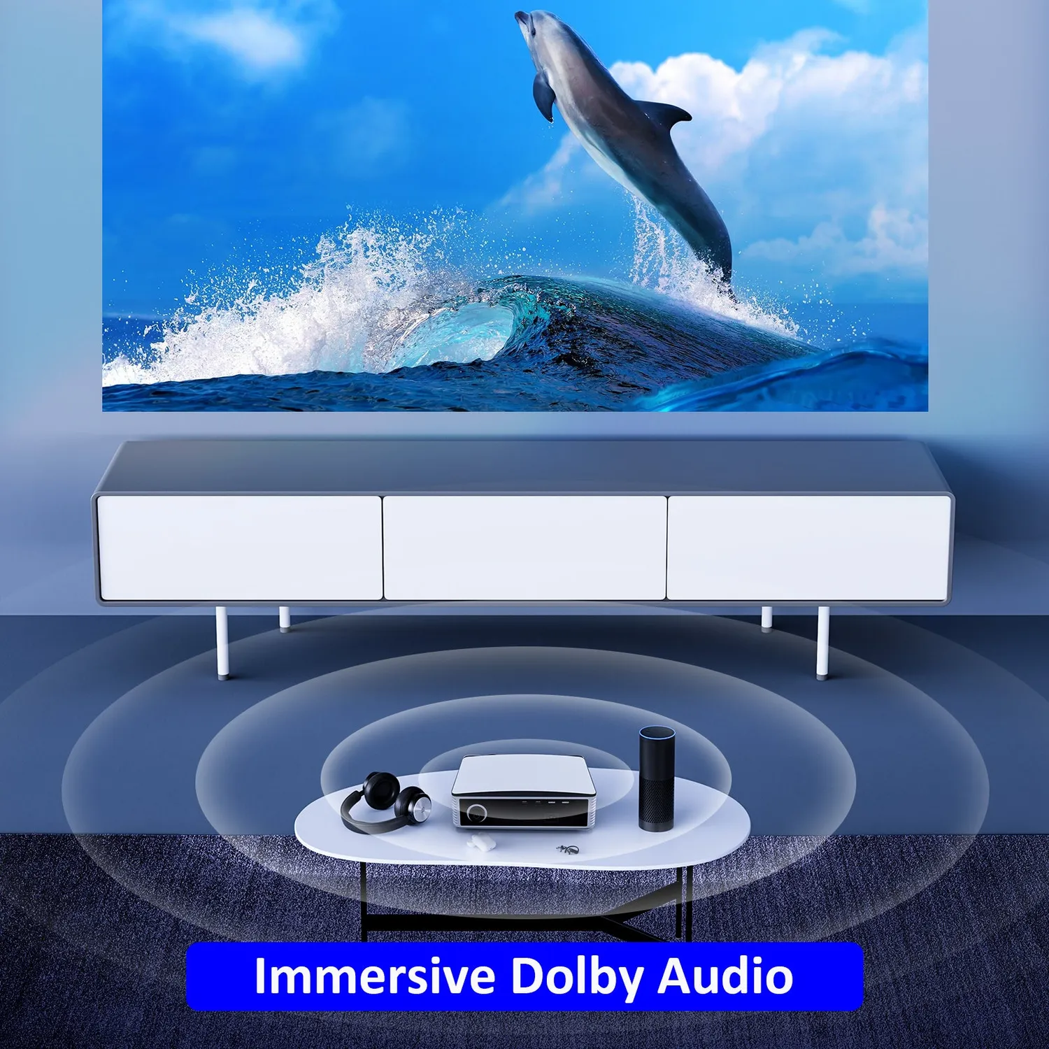 NexiGo PJ30 LCD-projector 1080p