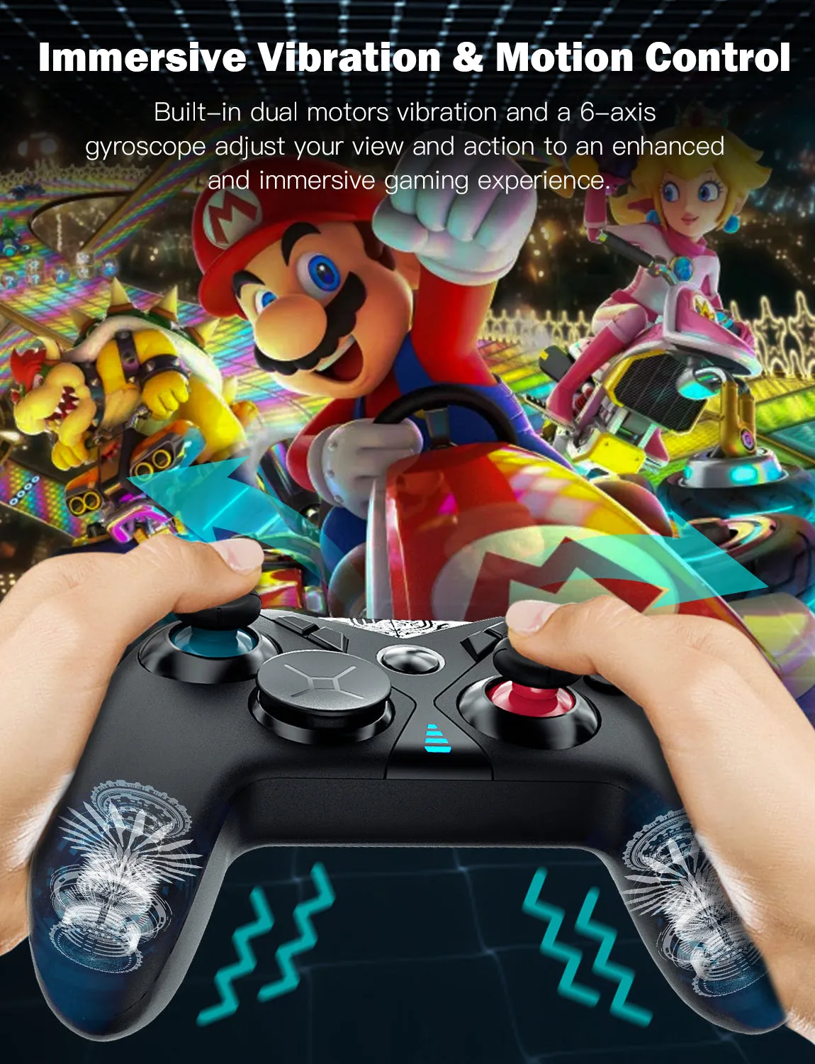 NexiGo NS90 Elite Switch controller zwart