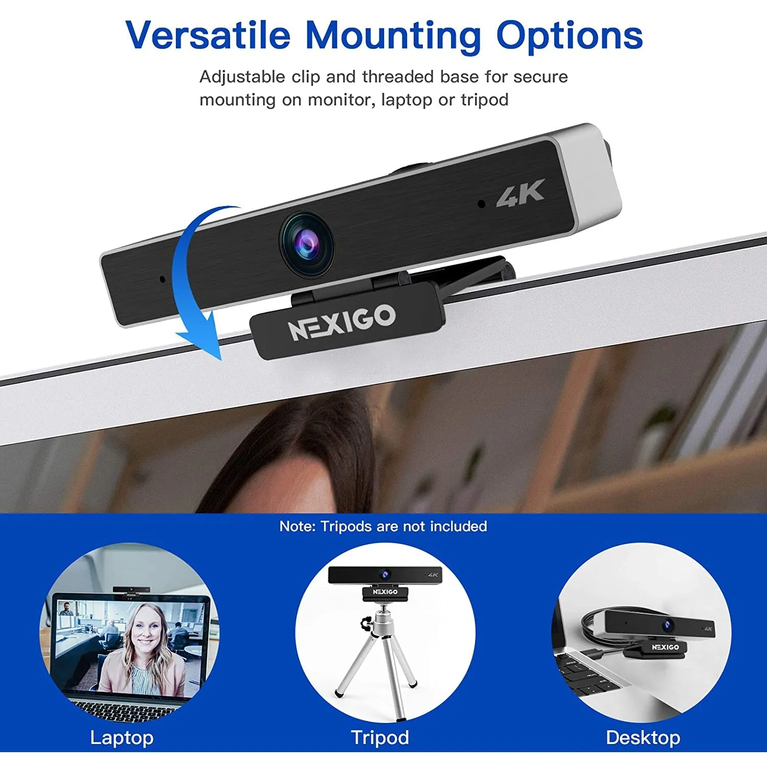 NexiGo N950 4K webcam