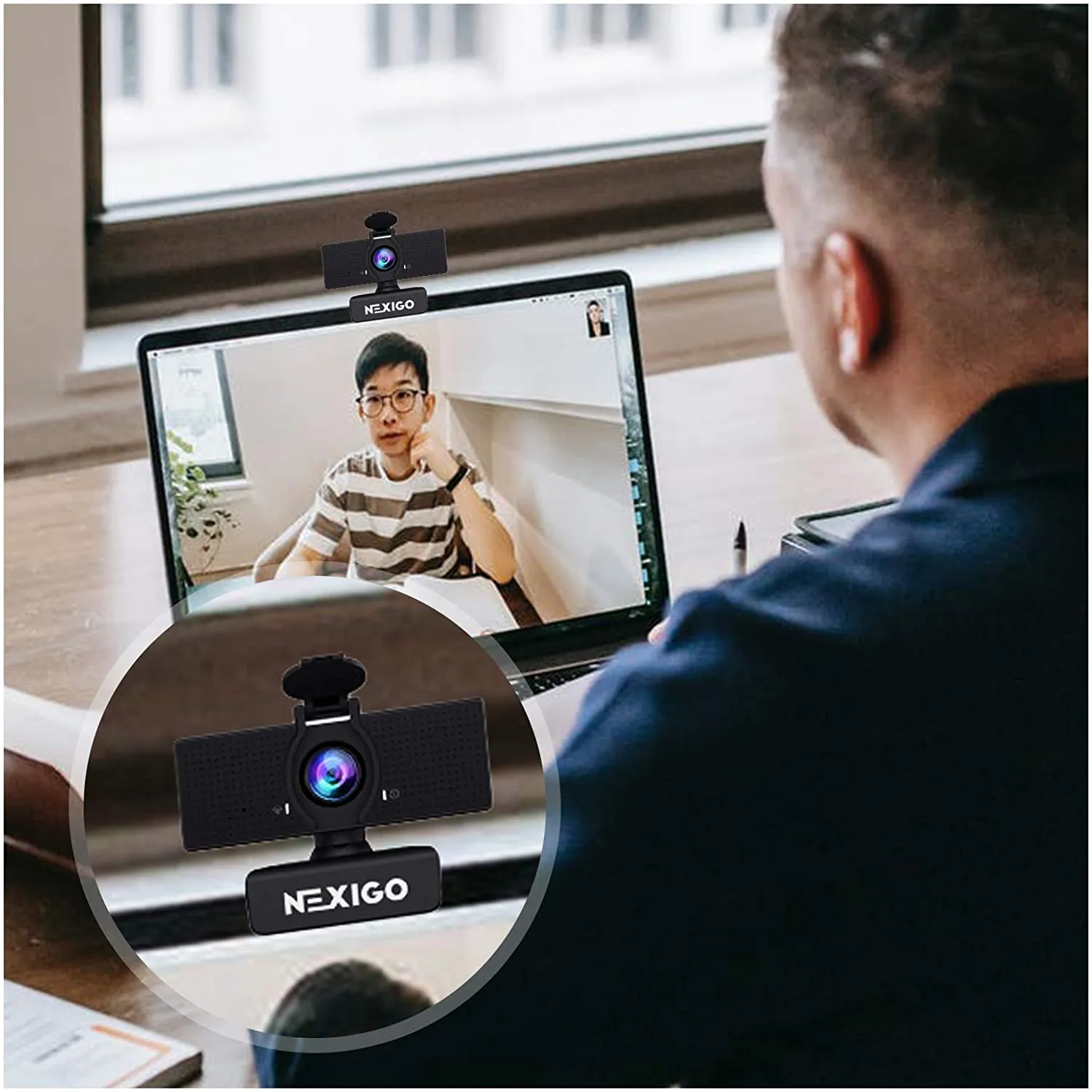 NexiGo Webcam Privacy Shutter voor N60/N660 zwart 2 stuks