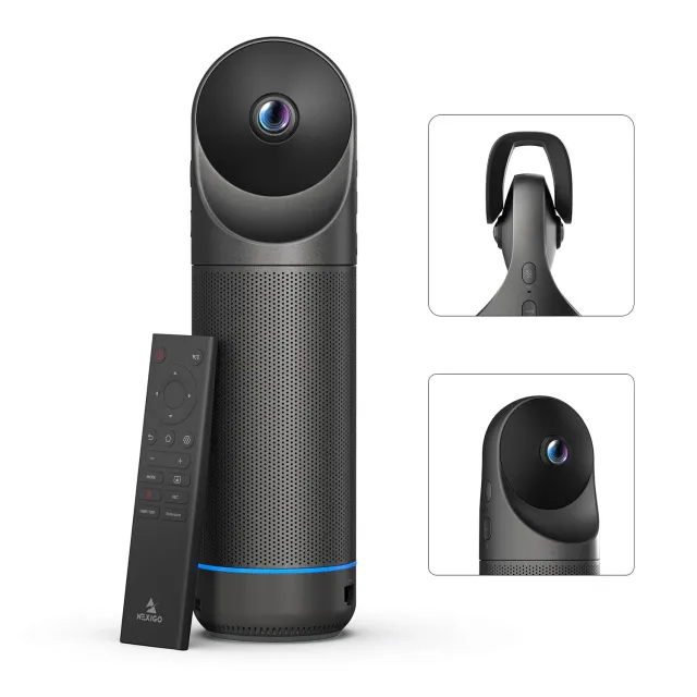 NexiGo 360° conference camera vergadercamera 8 microfoons