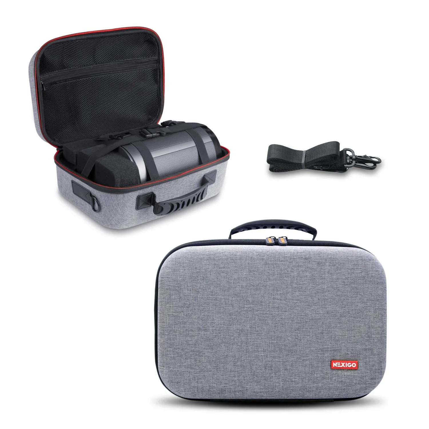 NexiGo Travel Case conference cameratas zwart hardcase